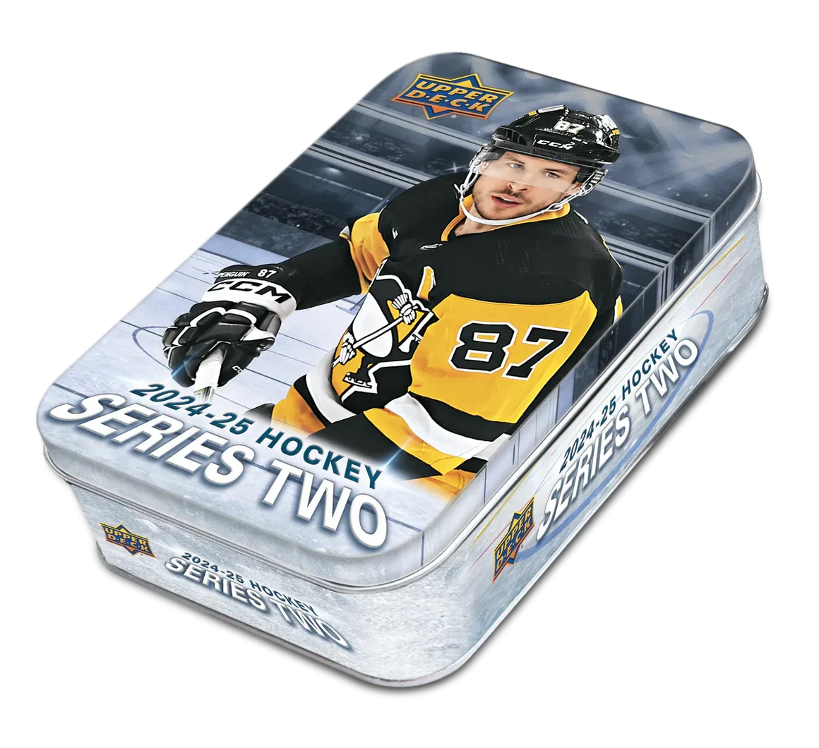 2024-25 Upper Deck Series 2 Hockey Tin 12 Box Case