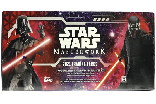 2021 Topps Star Wars Masterworks Hobby Box