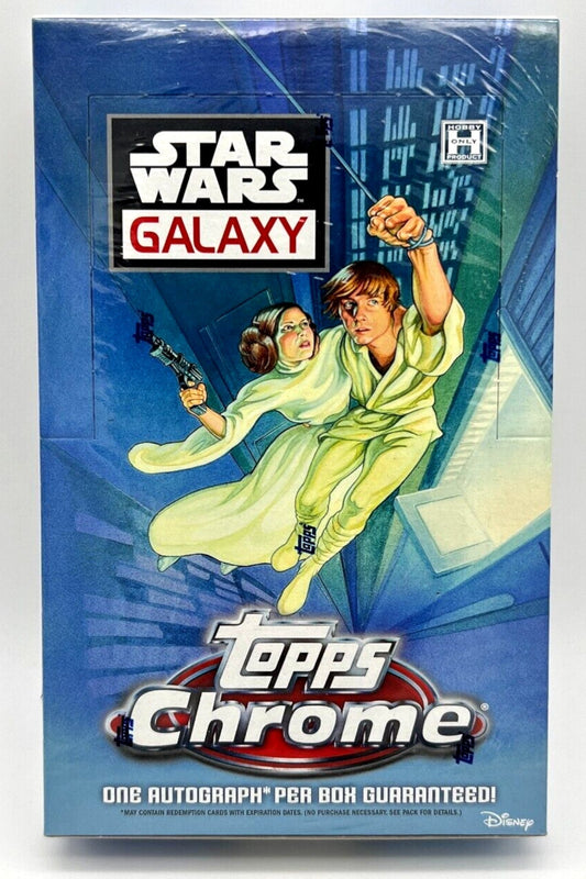 2021 Topps Chrome Star Wars Galaxy Hobby Box