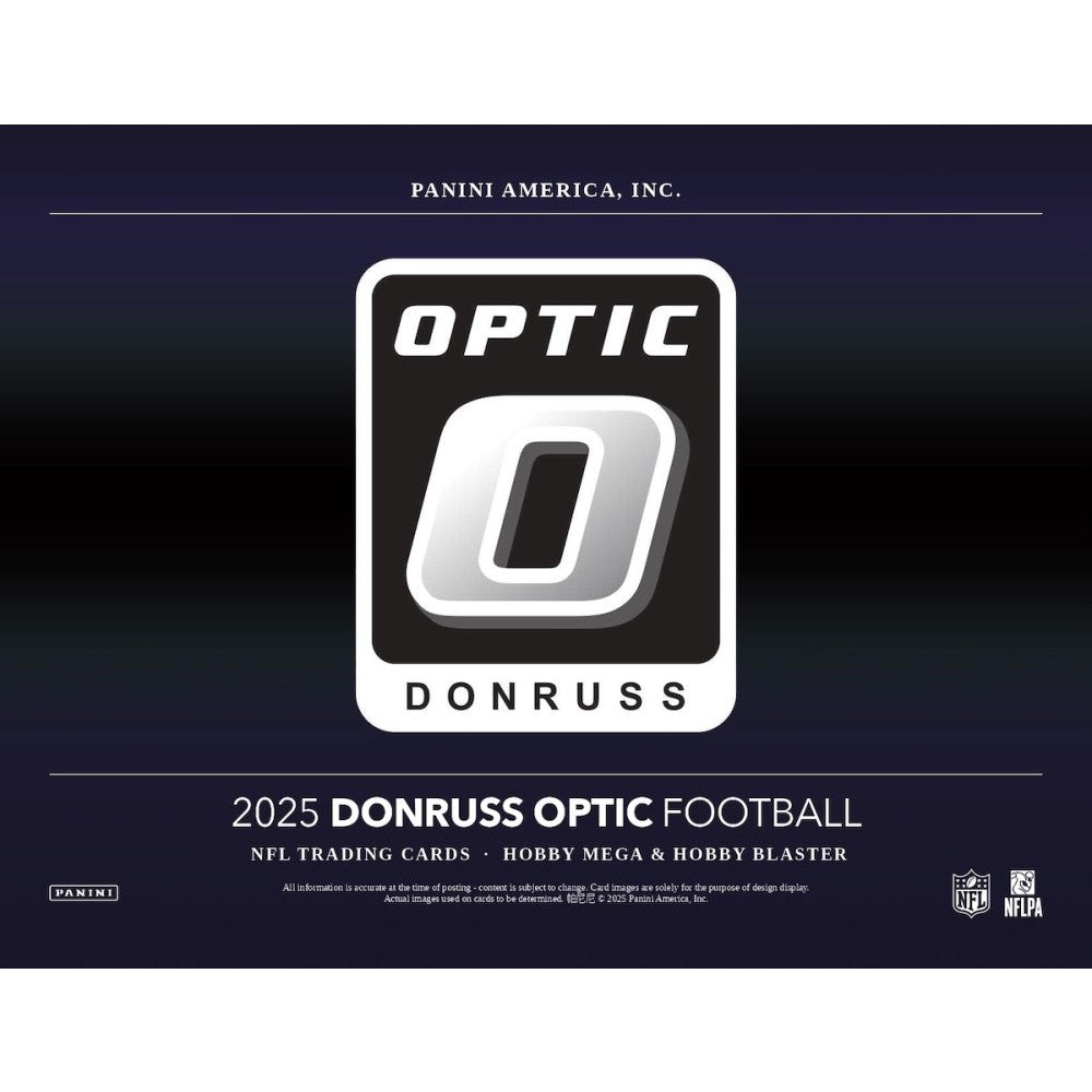 2025 Panini Donruss Optic Football Hobby Mega 20 Box Case