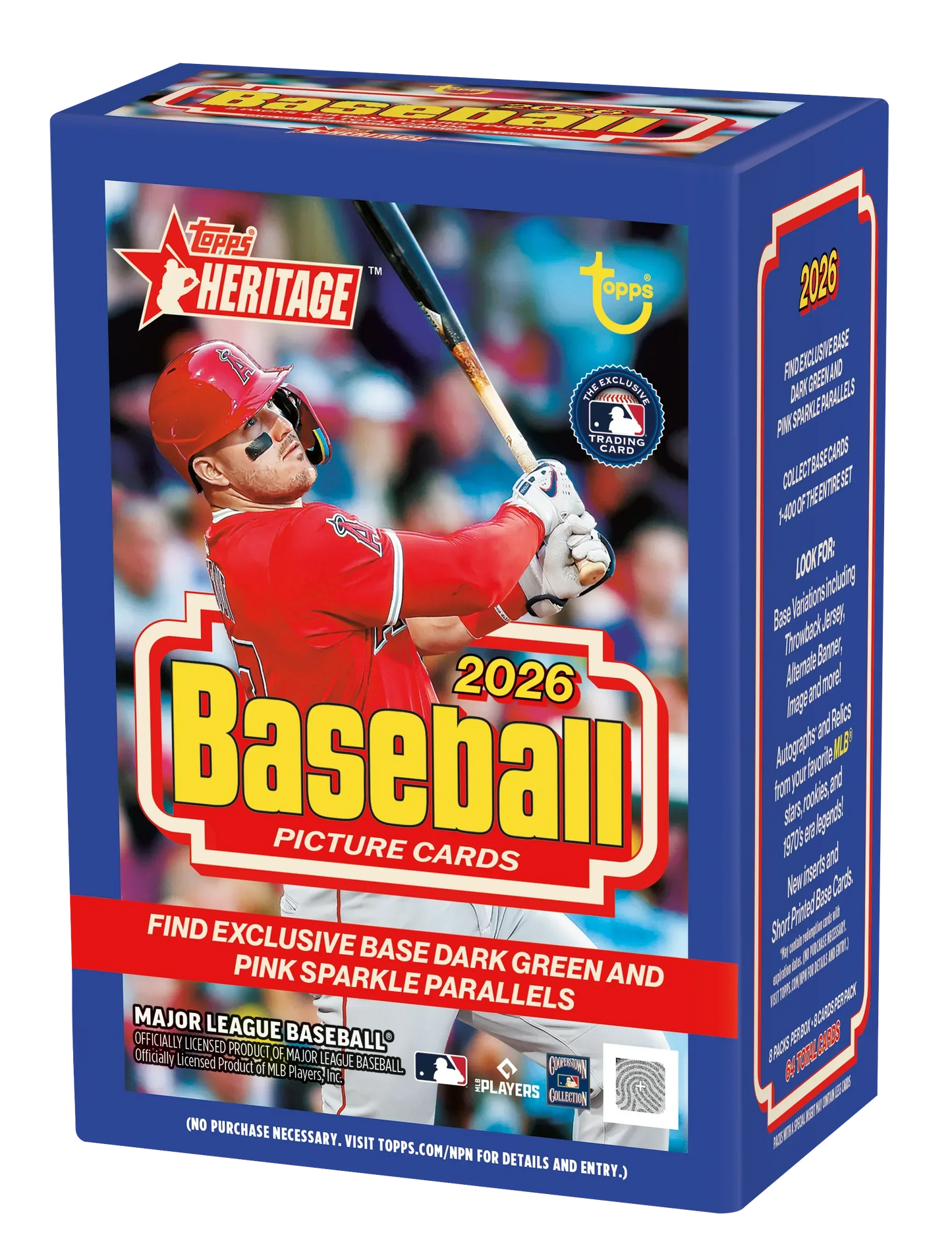 2026 Topps Heritage Baseball Blaster 40-Box Case