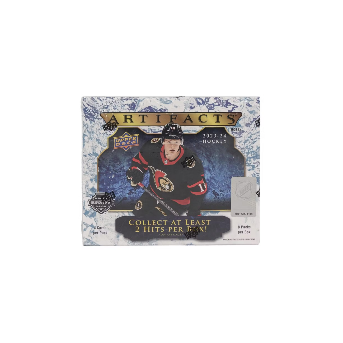 2023-24 Upper Deck Artifacts Hockey Hobby 10 Box Case