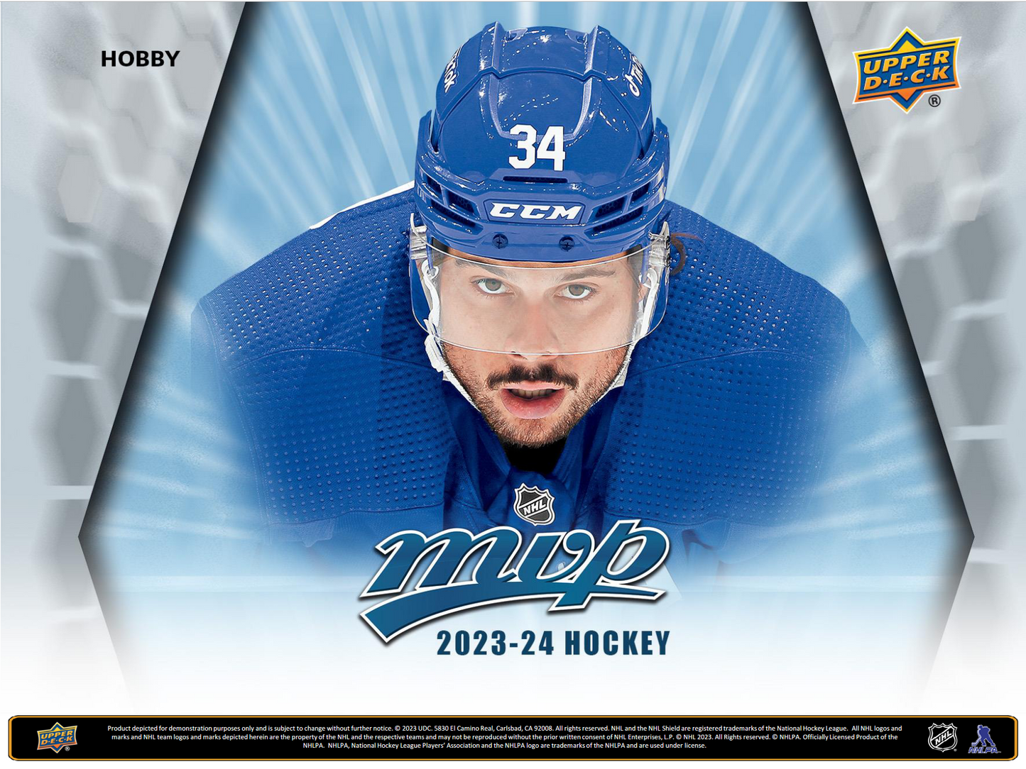 2023-24 Upper Deck MVP Hockey Hobby 20 Box Case