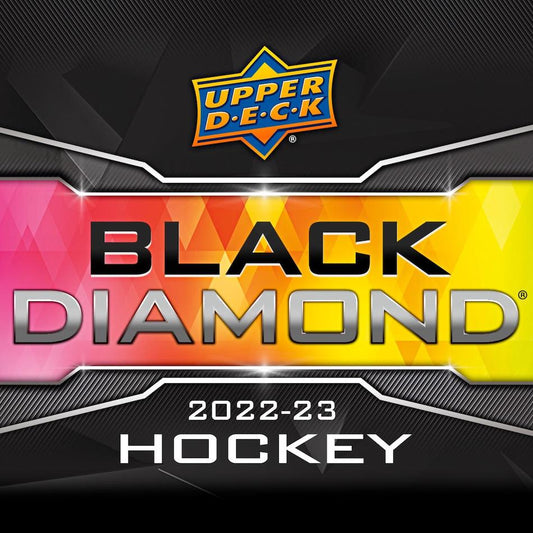 2022-23 Upper Deck Black Diamond Hockey CDD Exclusive Hobby Box