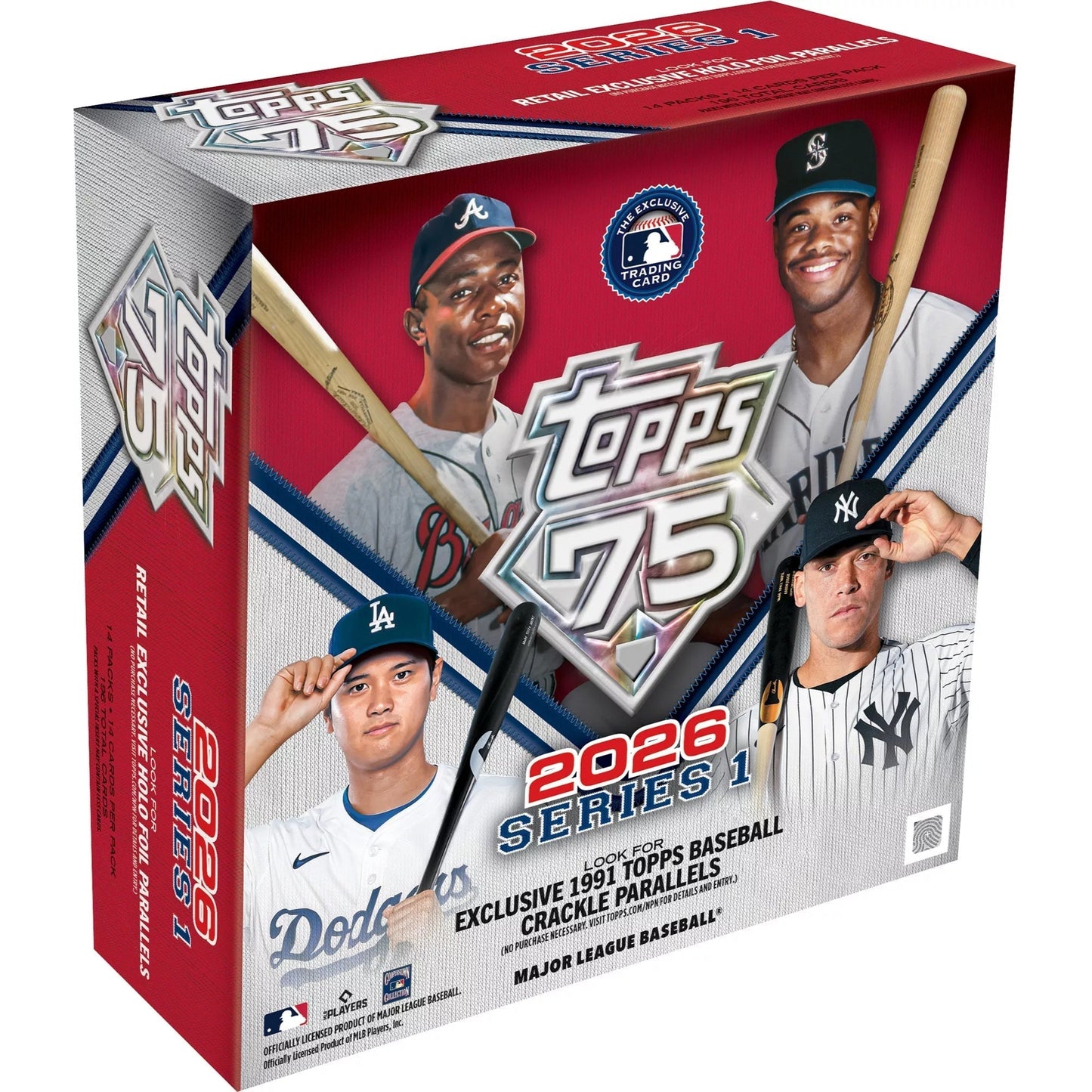 2026 Topps Baseball Series 1 Mega Box 20 Box Case
